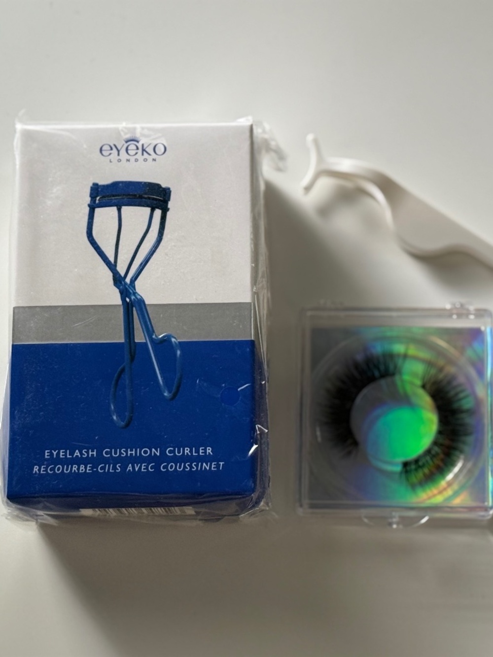NIB Glam Lash Bundle - Eyeko Eyelash Curler, Lashes & Applicator Set